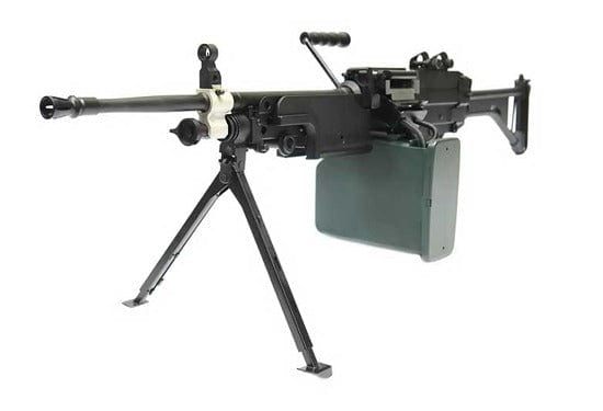 H.M.G. MK1 Machinegun replica - black