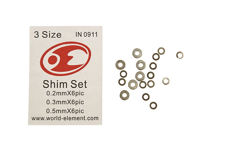 Shim set for gearbox by Element on Airsoft Mania Europe