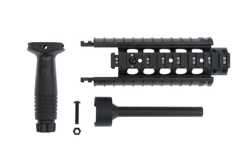 Front grip for MP5 with R.I.S. by CYMA on Airsoft Mania Europe