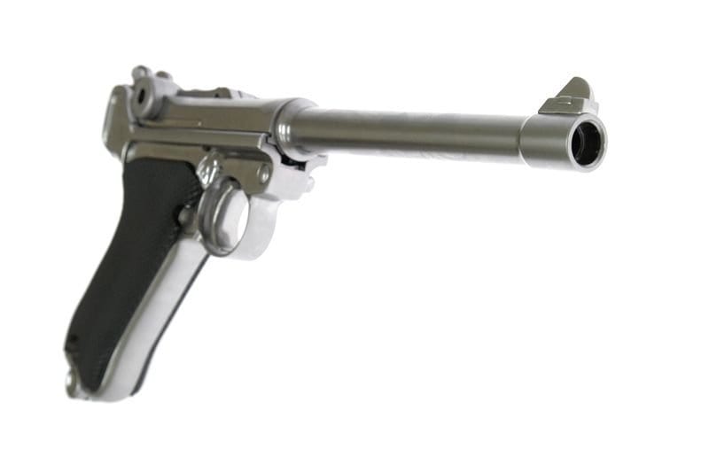 Luger P08 réplique à gaz à canon long (GGB0337TS)