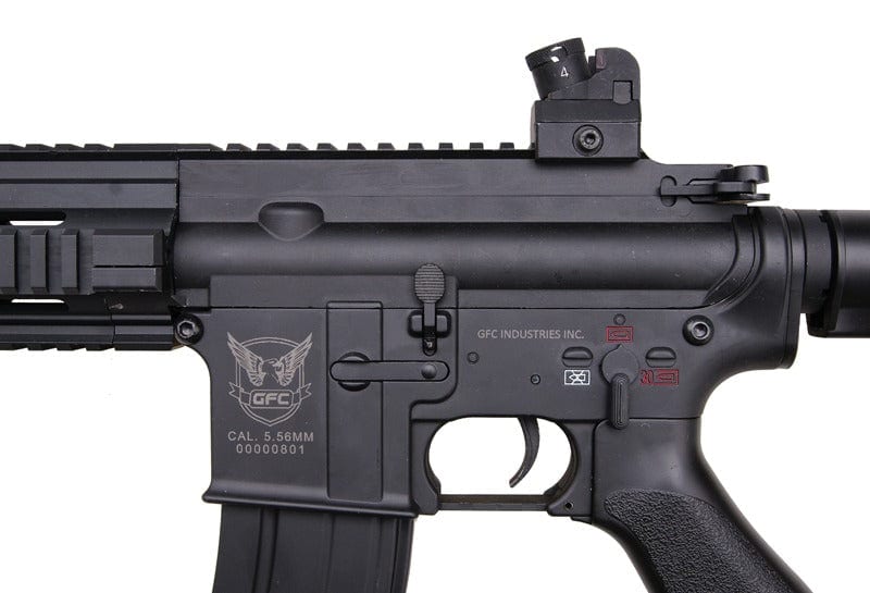 Fucile softair aggiornato HK416