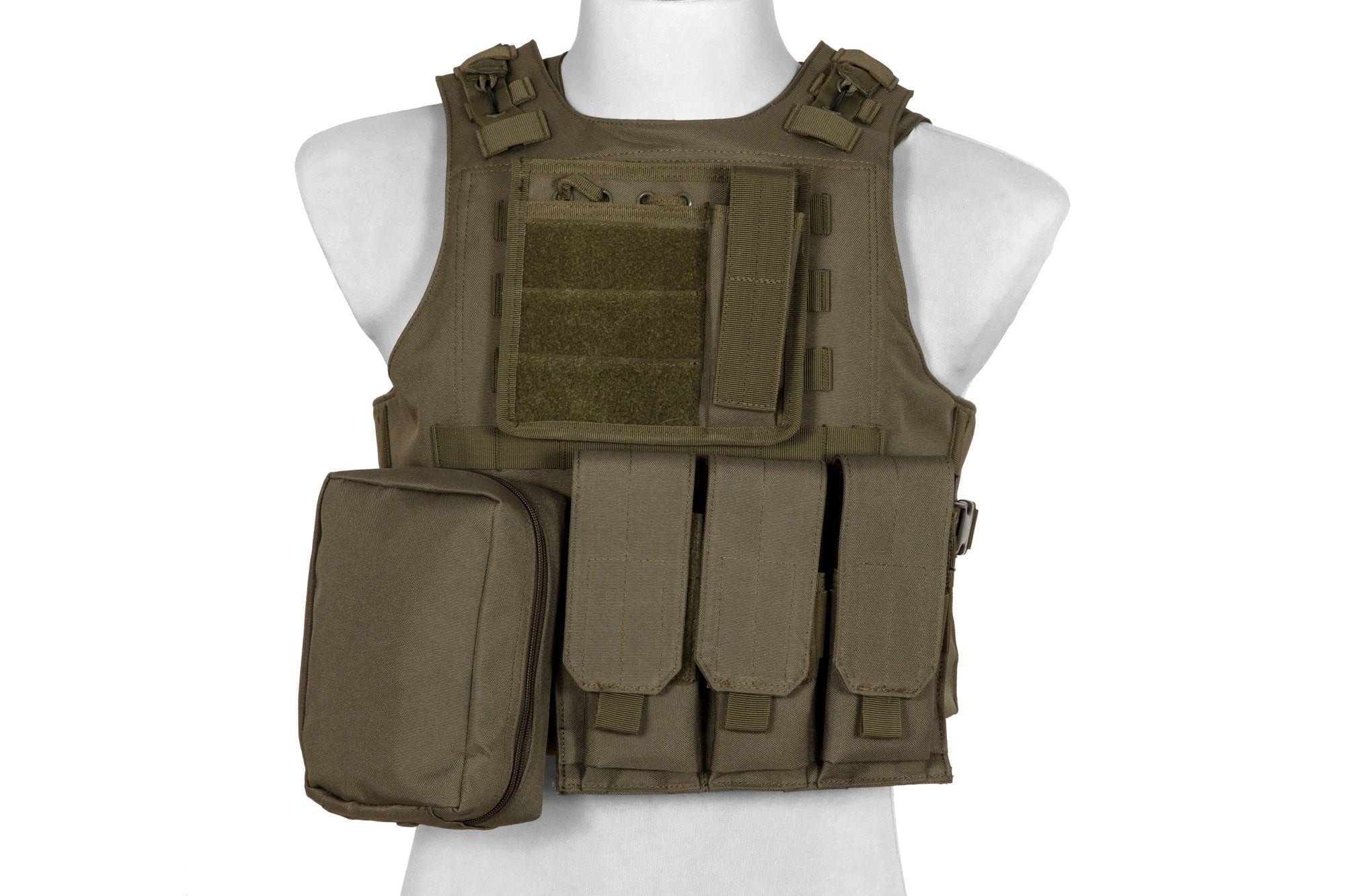 LV-119 Type Tactical Vest - Olive Olive- shop Gunfire