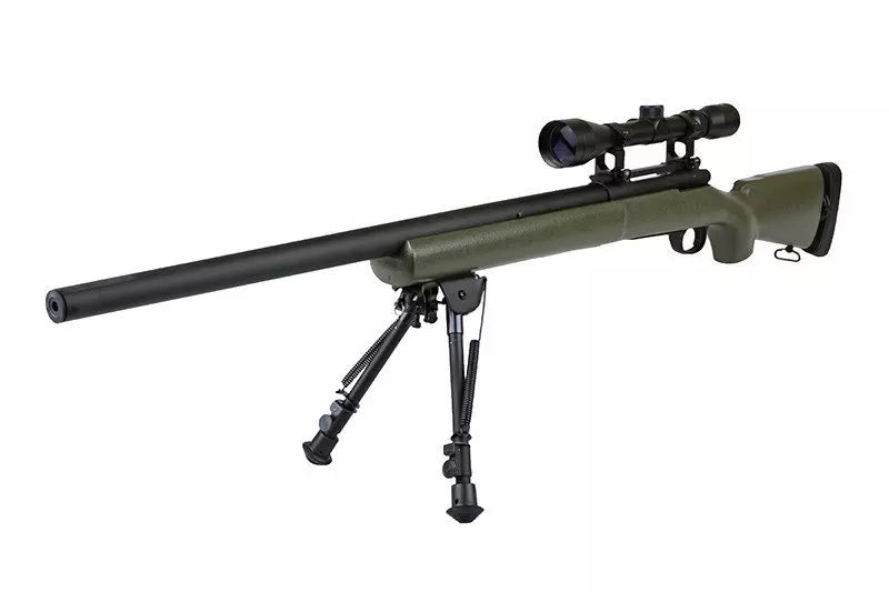 SW-04 sniper rifle (with scope and bipod) - Olive Drab