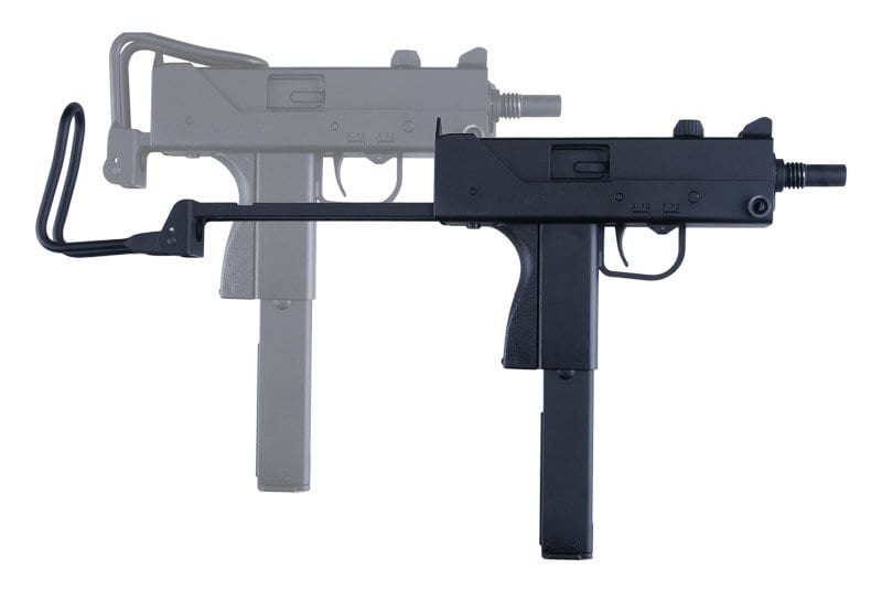 Pistolet mitrailleur Ingram M10 avec silencieux
