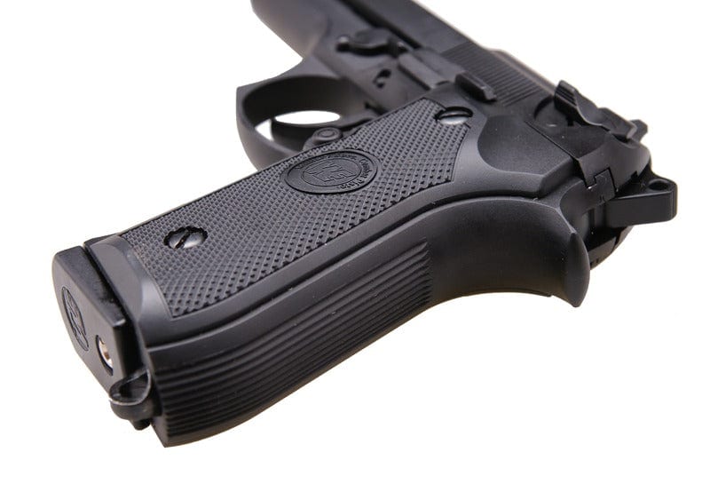 M92 pistol replica (CO2) - black by WE on Airsoft Mania Europe