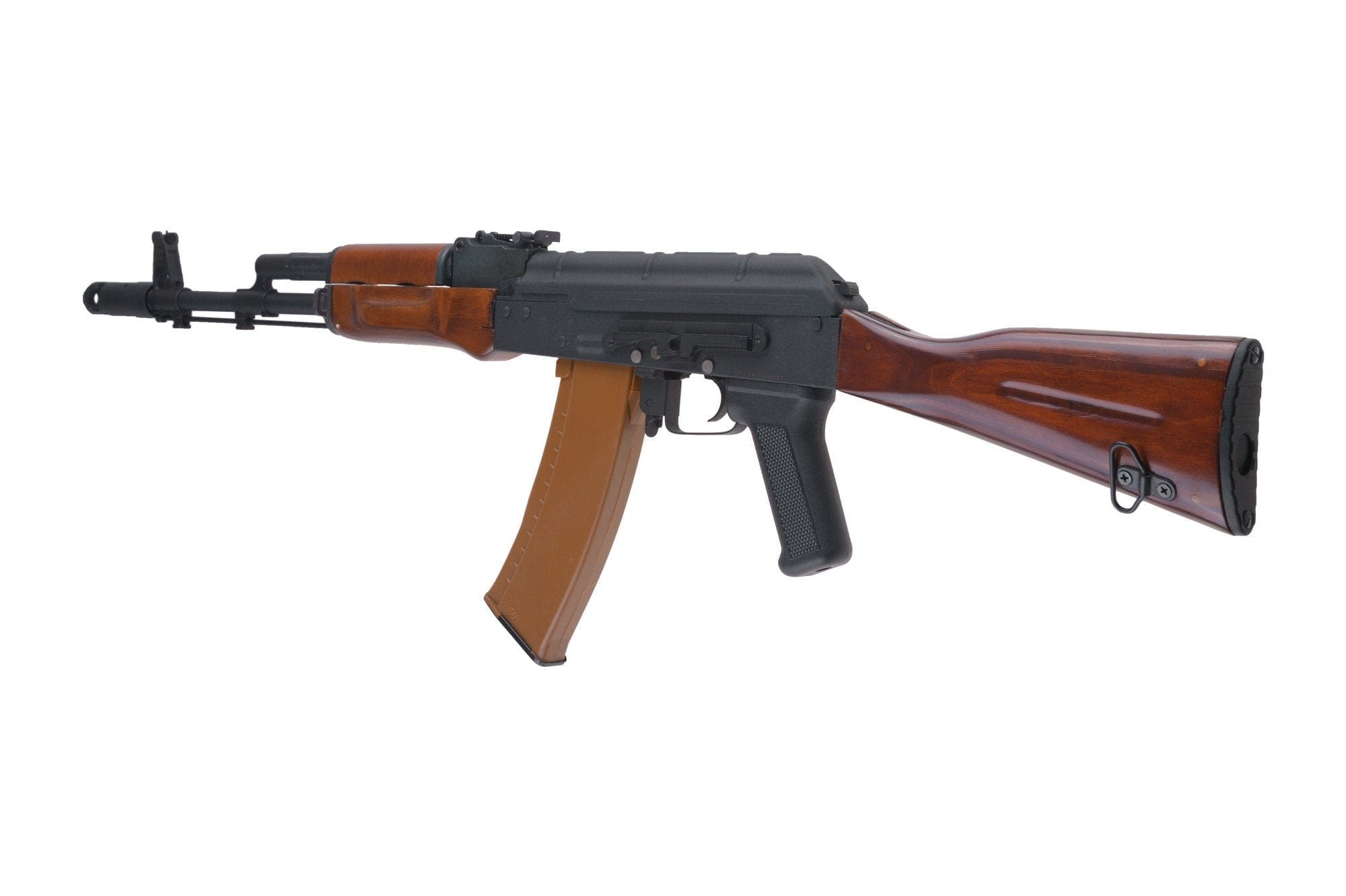 AK74 Airsoft Gun - steel and wood