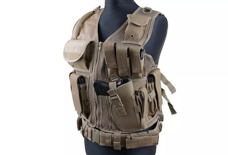 KAM-39 tactical vest - tan