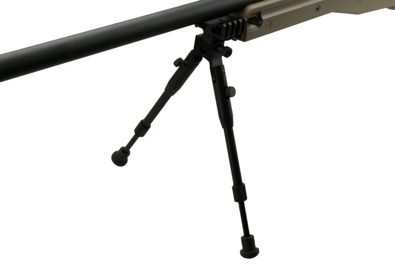 Warrior I sniper rifle replica (with scope and bipod) - tan by WELL on Airsoft Mania Europe