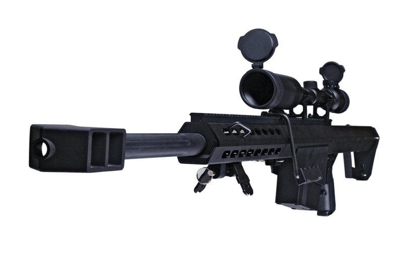 BB Scharfschützengewehr Barrett M82A1 CQB (SW-02A) Zweibein + Zielfernrohr