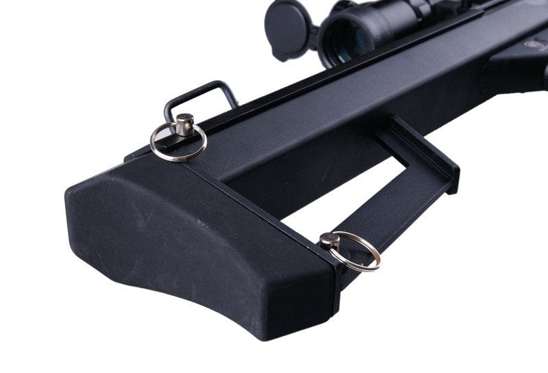 Bipiede BB Sniper Rifle Barrett M82A1 CQB (SW-02A) + ottica