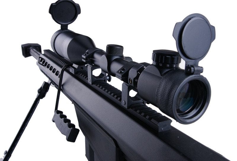 BB Sniper Rifle Barrett M82A1 CQB (SW-02A) bipied + lunette