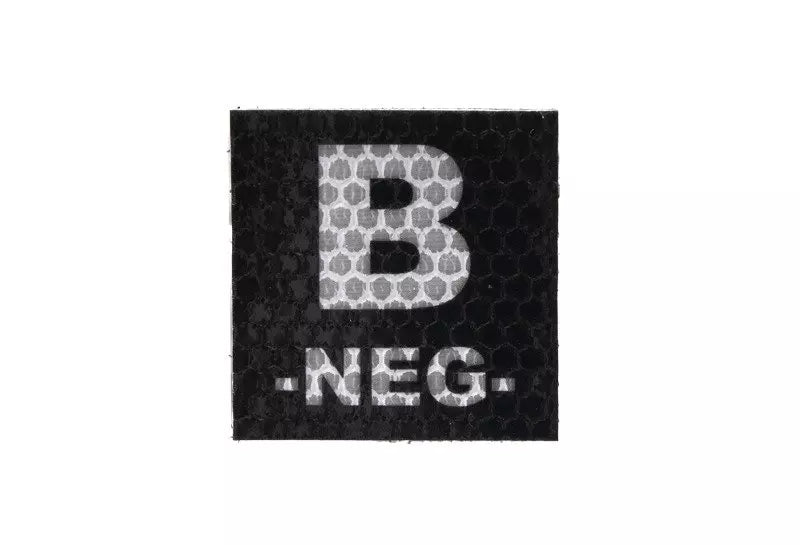 IR-Patch – B NEG BLOOD TYPE