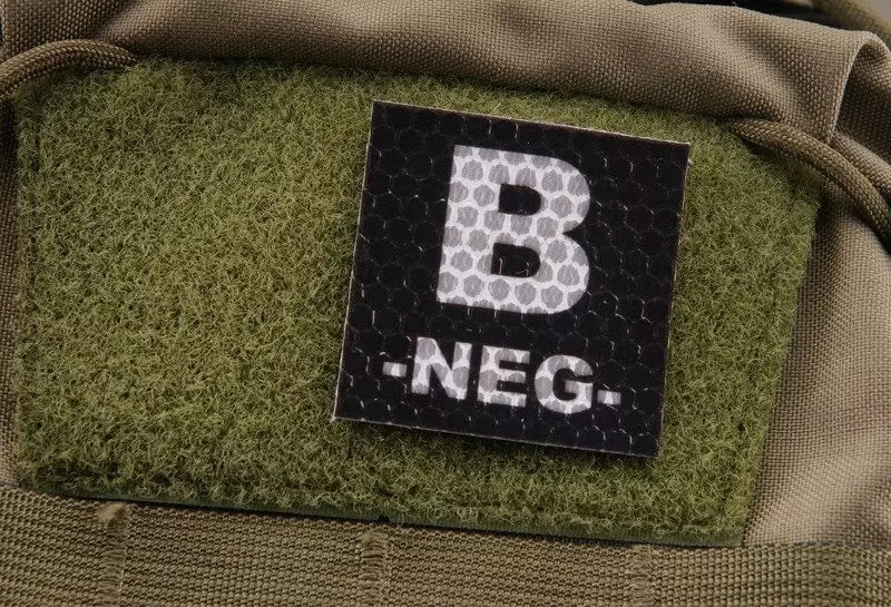 Patch IR – GROUPE SANGUIN B NEG