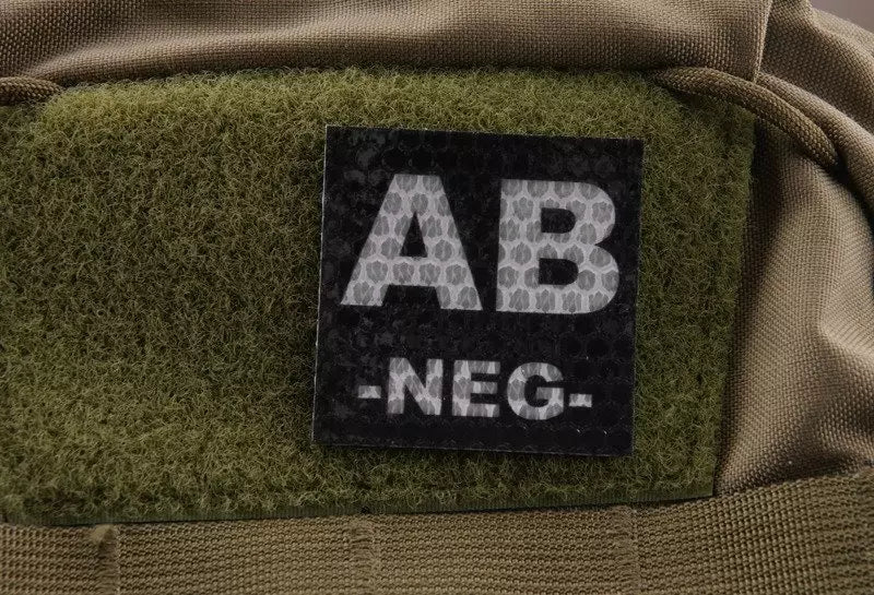 IR-Patch – Blutgruppe AB NEG