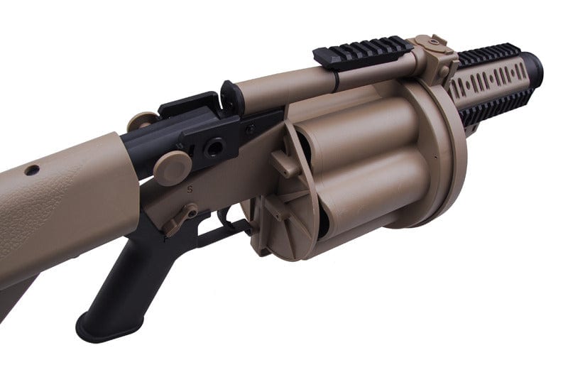 ICS-191 GLM grenade launcher replica by ICS on Airsoft Mania Europe