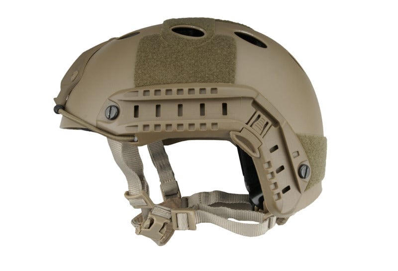 PJ FAST helmet replica - TAN by Emerson Gear on Airsoft Mania Europe