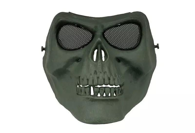 Skull face mask - olive
