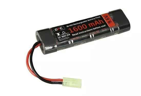 NiMH 9,6V 1600mAh battery