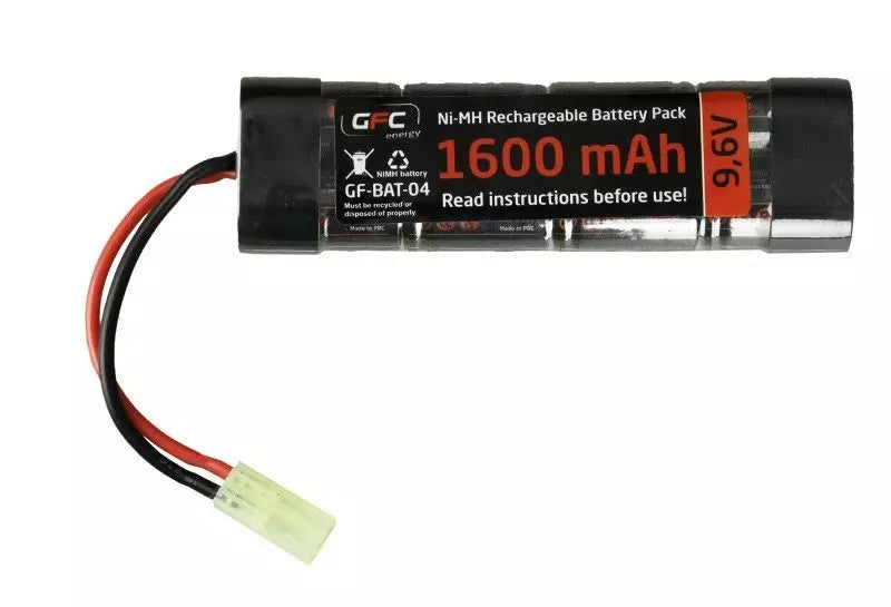 Batterie NiMH 9,6V 1600mAh