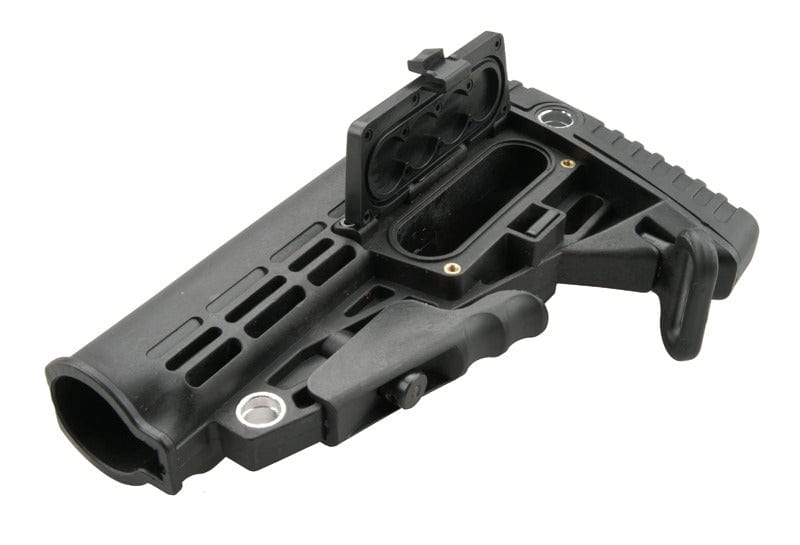 A foldable stock for the M4 / M16 type replicas (MB013) by WELL on Airsoft Mania Europe