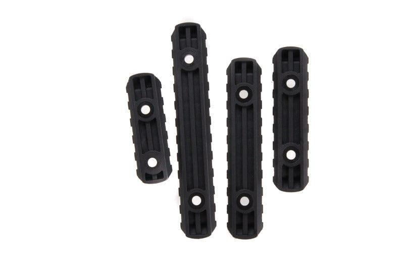 A set of RIS rails polymer for the MOE grip - black by Element on Airsoft Mania Europe