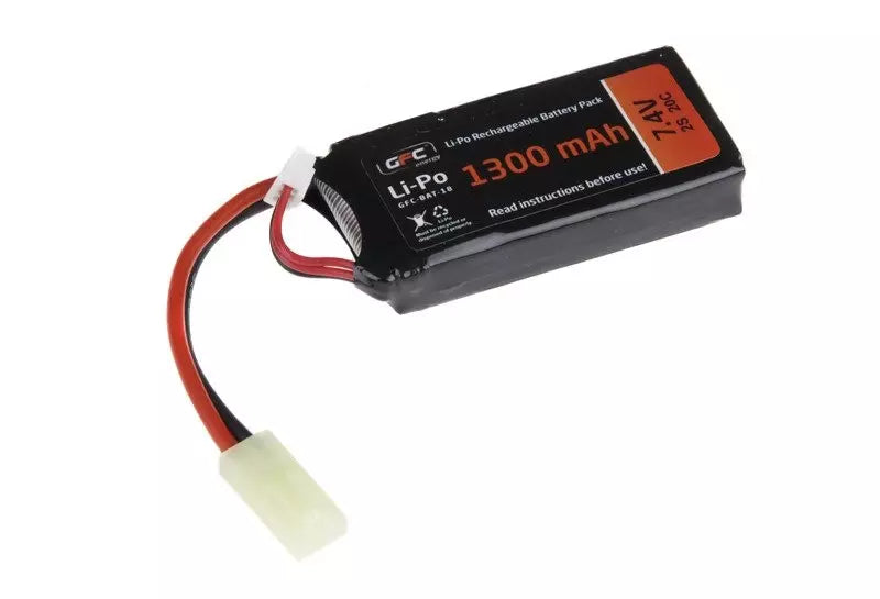 LiPo 7,4V 1300mAh 20/40C battery