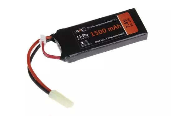 LiPo 7,4V 1500mAh 20/40C battery