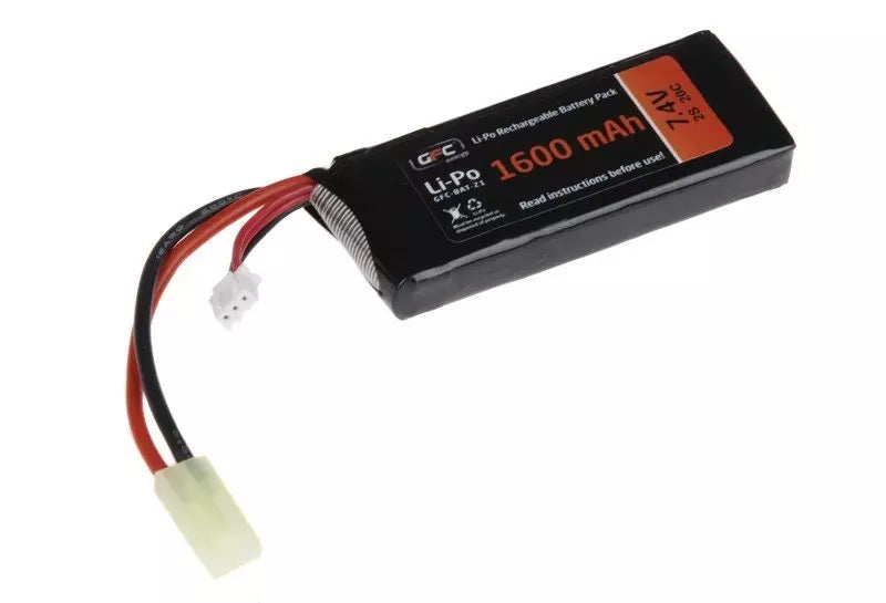 LiPo 7,4V 1600mAh 20/40C battery