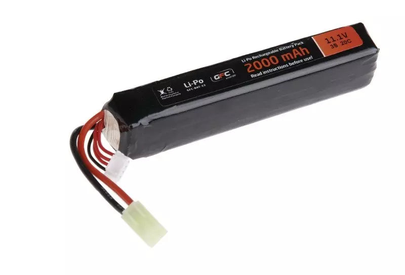 Batterie LiPo 11,1V 2000mAh 20/40C
