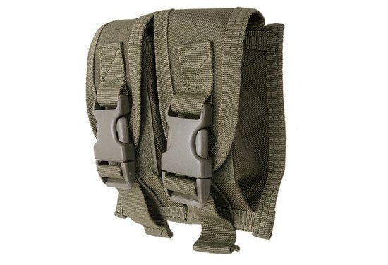 Double grenade pouch   - OLIVE