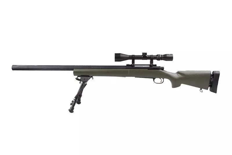 SW-04J Army sniper rifle replica (with scope and bipod) - olive