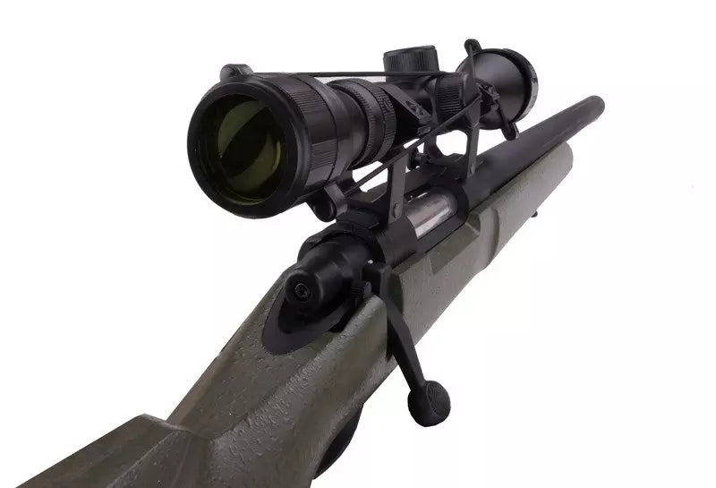 SW-04J Army sniper avec lunette et bipied - olive