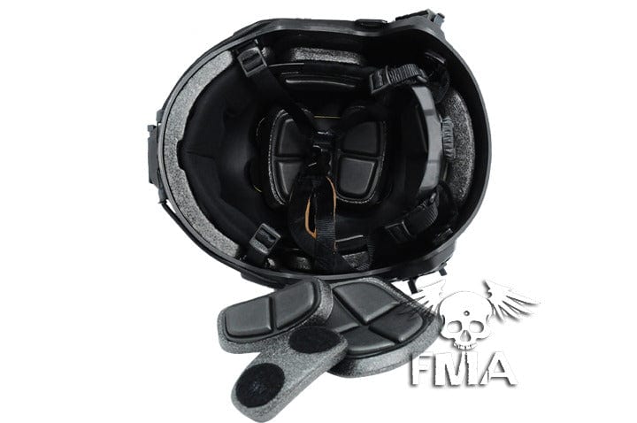 Ballistic helmet replica - black by FMA on Airsoft Mania Europe