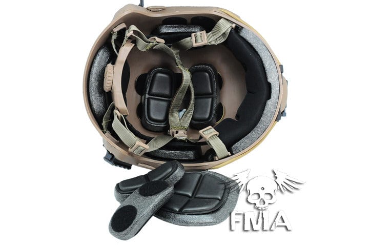 Ballistic helmet replica - tan by FMA on Airsoft Mania Europe