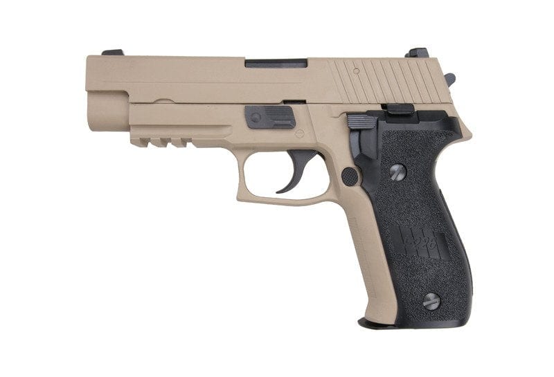 F226 MK25 green-gas pistol replica – sand
