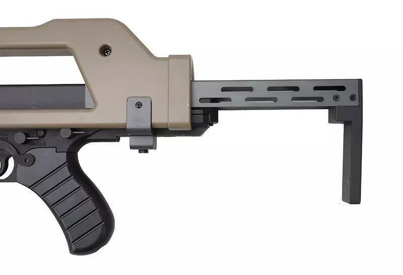 retractable stock pulse rifle M41A Tan