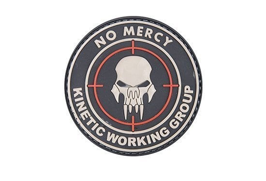 Patch 3D - NO MERCY - KINETIC WORKING GROUP  - Black