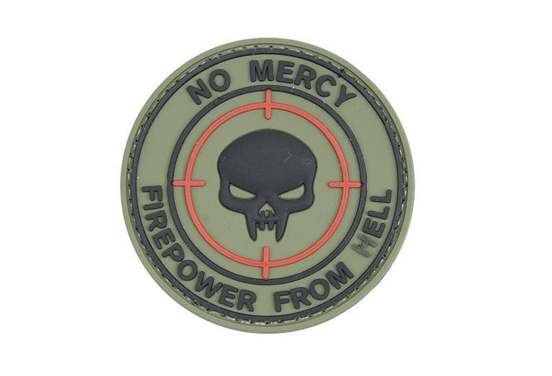 3D Patch - NO MERCY – KINETIC WORKING GROUP - Olive