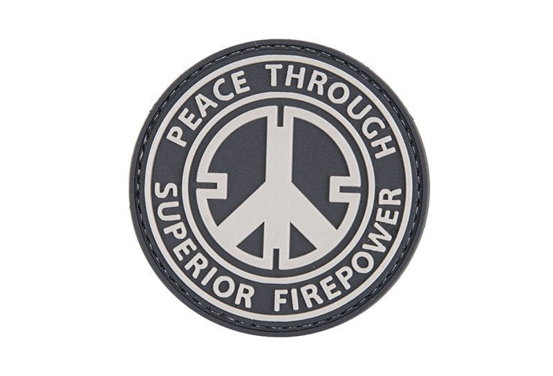 3D Patch - Peace Through Superior Firepower