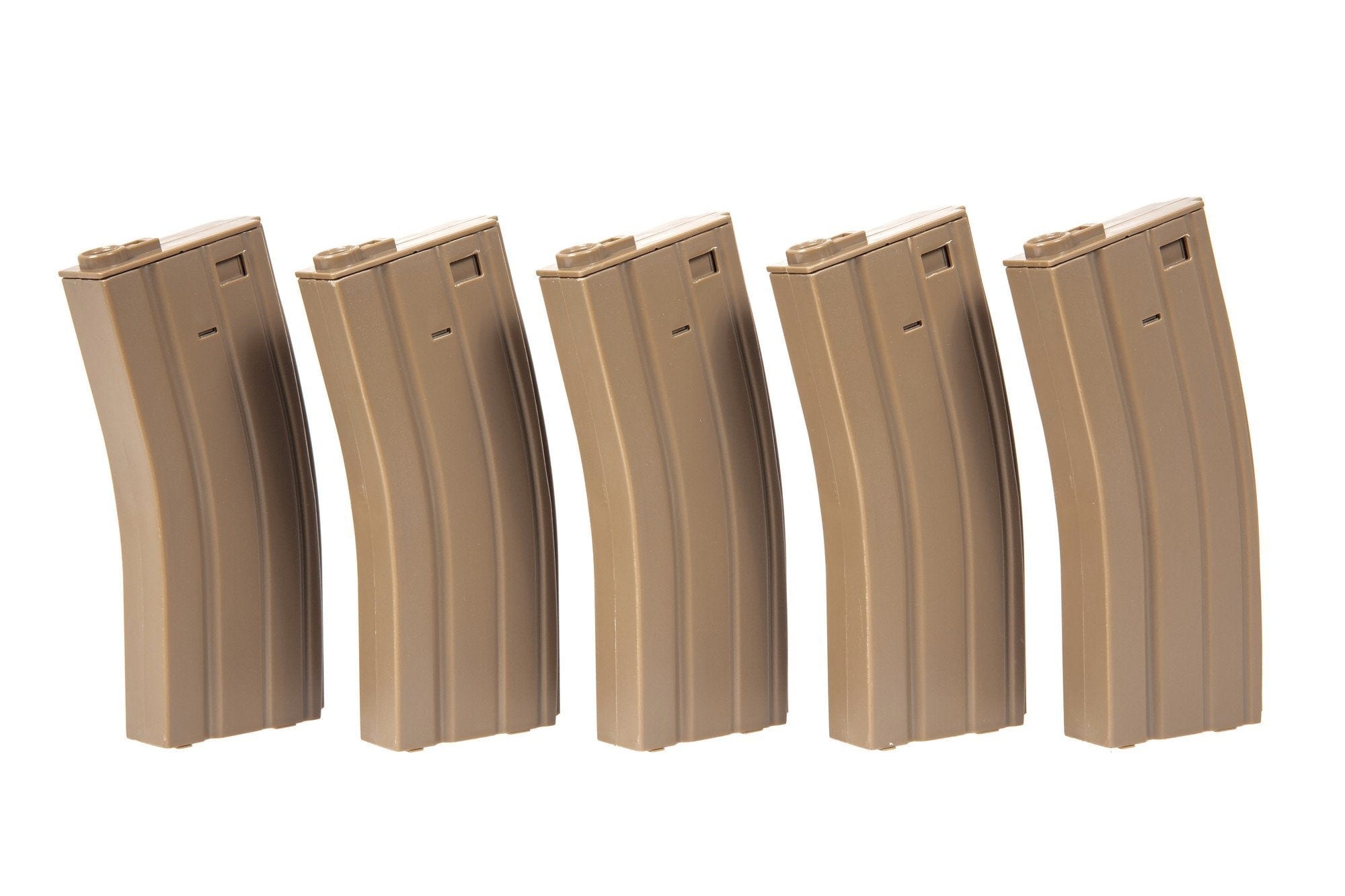 5pcs set - 70rd low-cap magazine for M4 / M16 - tan by Specna Arms on Airsoft Mania Europe