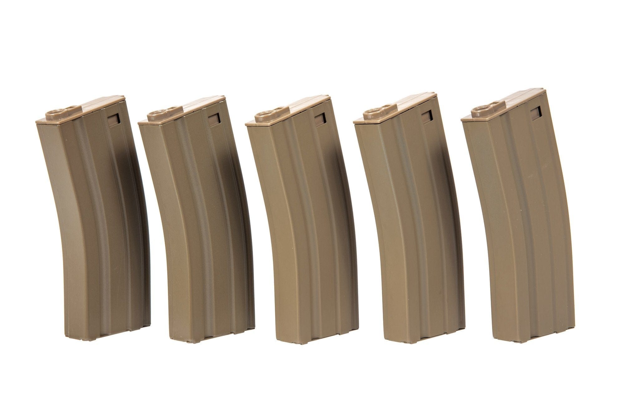 5pcs set - 70rd low-cap magazine for M4 / M16 - tan by Specna Arms on Airsoft Mania Europe