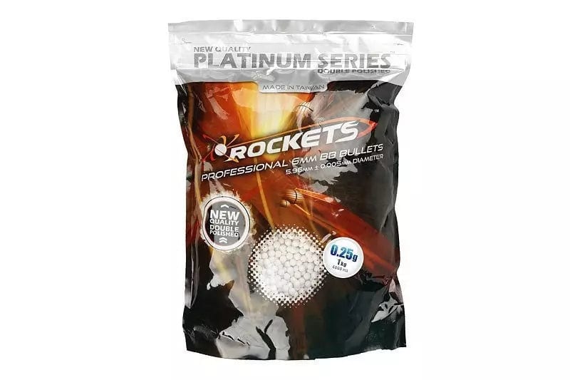 Rockets Platinum Series 0.25g BB pellets