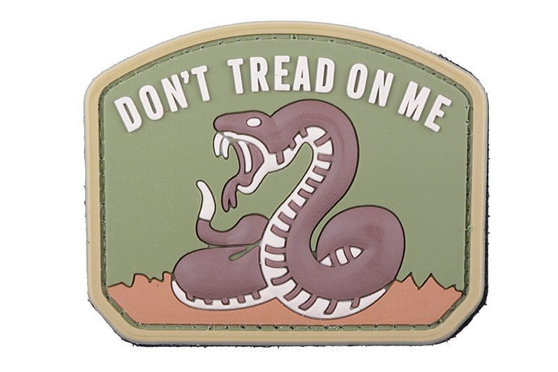 3D patch – Don''t Tread On Me - coyote