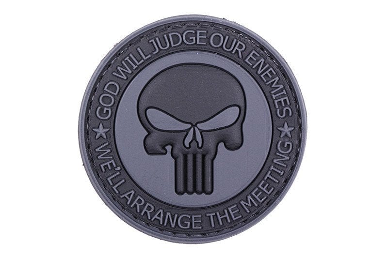 3D Patch – God Will Judge Our Enemies - black