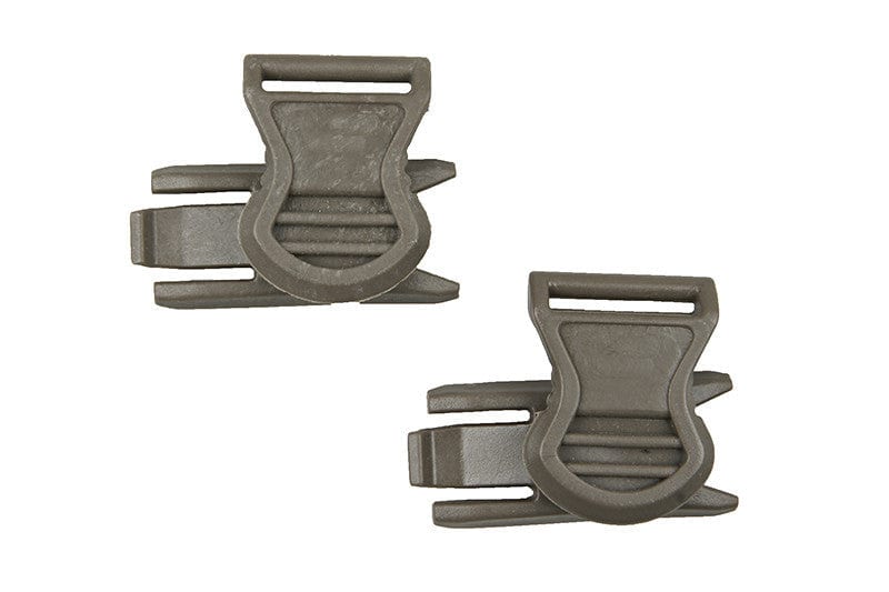 Goggle Swivel Clips (19mm) - foliage green by FMA on Airsoft Mania Europe