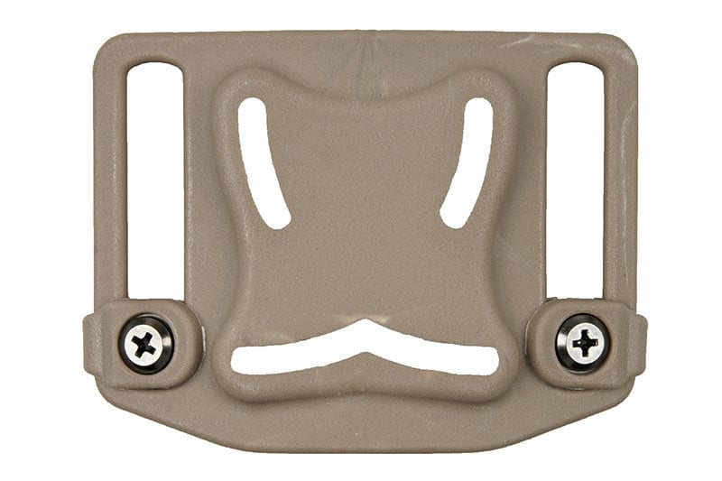 Belt adapter for holster  - tan