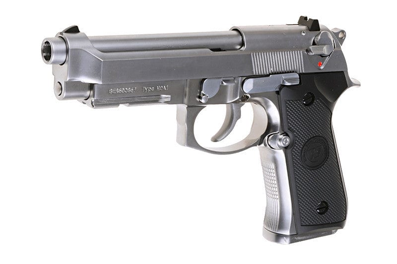 M9A1 v.2 pistol replica (LED Box) - silver by WE on Airsoft Mania Europe