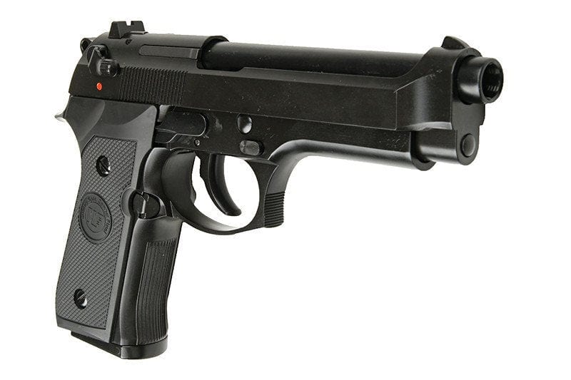 Pistola a gas Beretta M9A1 v.2 (LED Box) - nera
