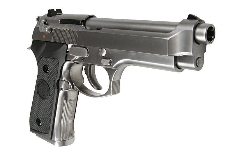 Replica pistola M92 v.2 (scatola LED) - argento