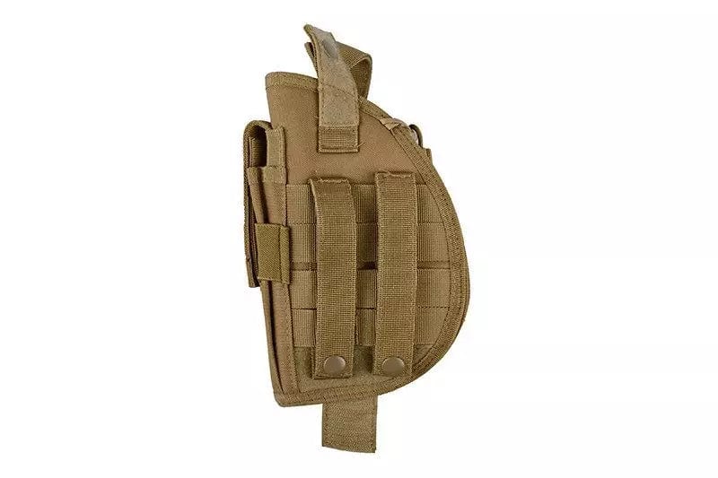 Universal holster with magazine pouch - tan